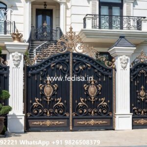 Sliding Gate Lock Design, Gate Design Pipe Iron Gate Stock Photos And Images