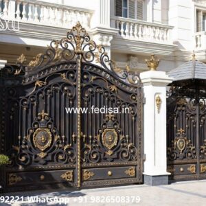 Pipe Design Gate, Small Gate Design For House Iron Gate Stock Photos And Images
