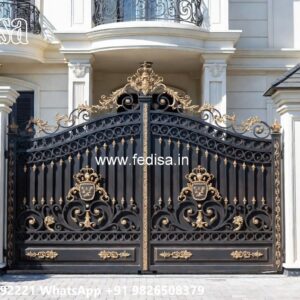 Steel Gate Handle Design, Simple House Gate Design Iron Gate Stock Photos And Images
