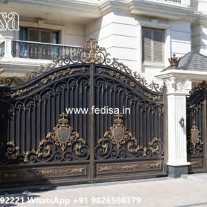 House Entry Gate Design, 5 Feet Gate Design Iron Gate Stock Photos And Images