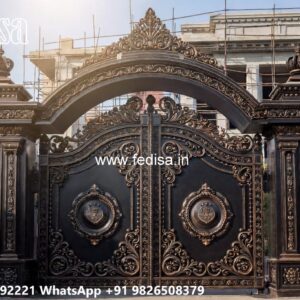 Cnc Main Gate Design, Farm Entry Gate Design Iron Gate Stock Photos And Images