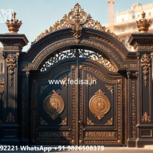 Sliding Gate Lock Design, Terrace Gate Design Iron Gate Stock Photos And Images