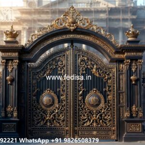 Pipe Design Gate, 8 Feet Gate Design Iron Gate Stock Photos And Images