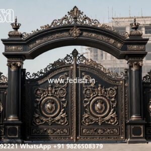 House Entry Gate Design, New Main Gate Design 2026 Iron Gate Stock Photos And Images