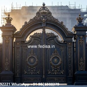 Cnc Main Gate Design, Low Cost Gate Design Iron Gate Stock Photos And Images