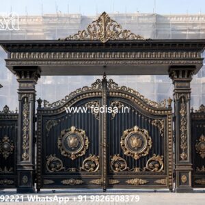 Sliding Gate Design For Small House, Sliding Gate Design For Small House Iron Gate Stock Photos And Images