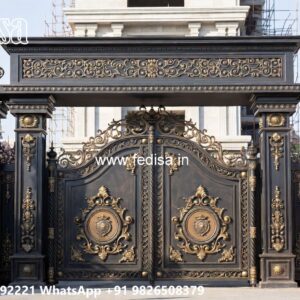 Classic Gate Design, Compound Gate Price Iron Gate Stock Photos And Images