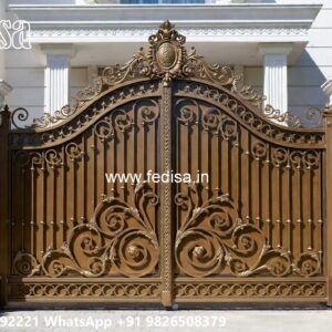 Gate Cover Design, Chain Gate Design Iron Gate Stock Photos And Images