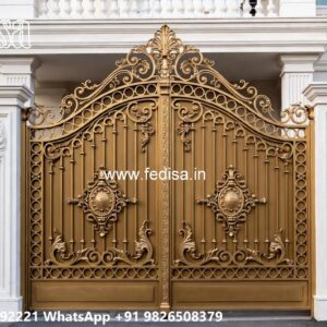House Entry Gate Design, Safety Grill Gate Iron Gate Stock Photos And Images