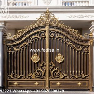 Sliding Gate Design For Small House, Modern Gate Design 2026 Iron Gate Stock Photos And Images