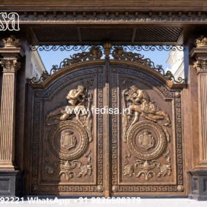 Gate Cover Design, Single Main Gate Design Iron Gate Stock Photos And Images