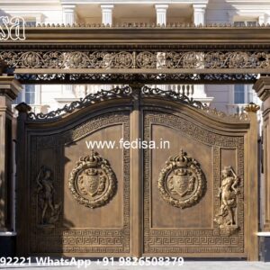 Classic Gate Design, Simple Metal Gate Design Iron Gate Stock Photos And Images