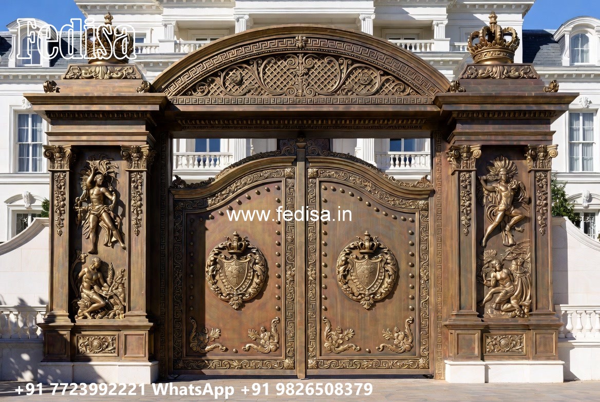 Steel Gate Handle Design, Steel Gate Single Door Price Iron Gate Stock Photos And Images