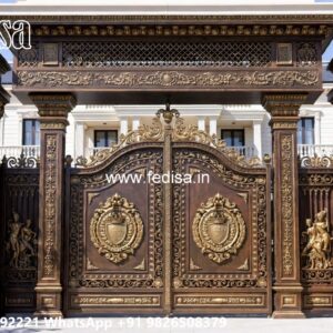 Gate Cover Design, Main Gate Railing Design Iron Gate Stock Photos And Images
