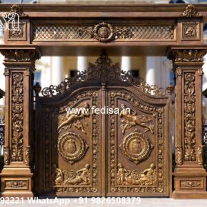 Sliding Gate Design For Small House, 5 Feet Main Gate Design Iron Gate Stock Photos And Images