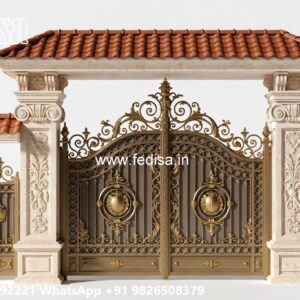 Pipe Design Gate, Gate Side Wall Design Iron Gate Stock Photos And Images