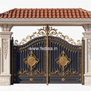 Gate Cover Design, Latest Main Gate Design For House Iron Gate Stock Photos And Images