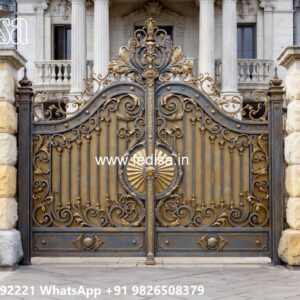 Gate Cover Design, Iron Steel Gate Design Iron Gate Stock Photos And Images