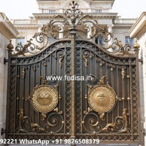 Gate Cover Design, House Gate Grill Design Iron Gate Stock Photos And Images