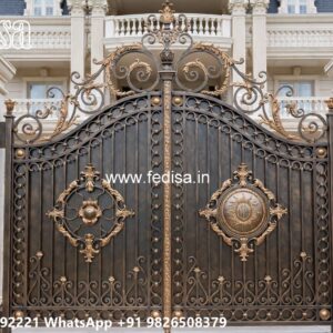 House Entry Gate Design, Girl Gate Design Iron Gate Stock Photos And Images