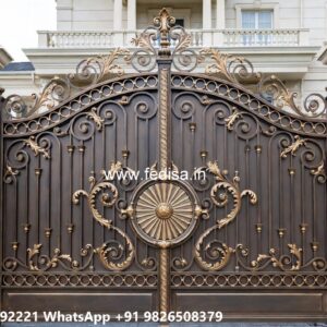 Pipe Design Gate, Steel Gate Design Double Door Price Iron Gate Stock Photos And Images