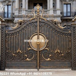 Cnc Main Gate Design, House Gate Design Iron Iron Gate Stock Photos And Images