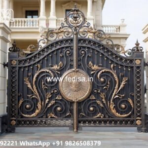 Gate Cover Design, Gate Grill Colour Iron Gate Stock Photos And Images