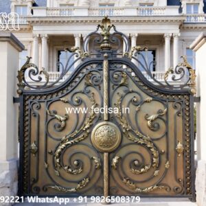 Pipe Design Gate, Mid Century Modern Gate Iron Gate Stock Photos And Images