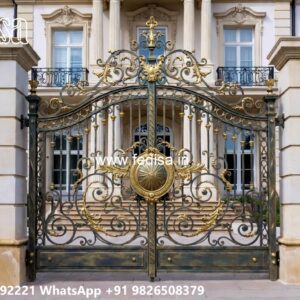 House Entry Gate Design, Temple Steel Gate Design Iron Gate Stock Photos And Images
