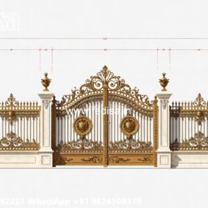 Steel Single Gate Design, Modern Aluminum Gate Designs Iron Gate Stock Photos And Images