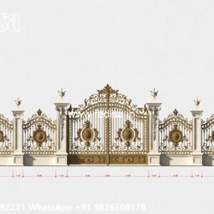 Sliding Gate Design For Small House, Ghar Gate Design Iron Gate Stock Photos And Images