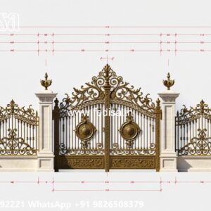 Pipe Design Gate, Main Gate Sliding Door Iron Gate Stock Photos And Images