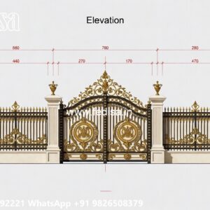 Steel Gate Handle Design, Stainless Steel Sliding Gate Design Iron Gate Stock Photos And Images