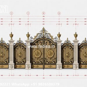 House Entry Gate Design, Single Gate Designs For Homes Iron Gate Stock Photos And Images