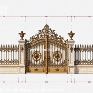 Gate Cover Design, Modern Fence And Gate Design Iron Gate Stock Photos And Images