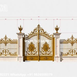 House Entry Gate Design, Gate Design 2026 Iron Iron Gate Stock Photos And Images