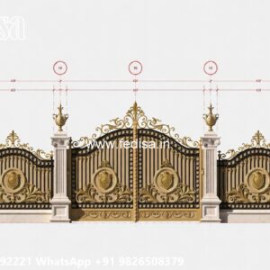 Cnc Main Gate Design, Simple Gate Ka Design Iron Gate Stock Photos And Images