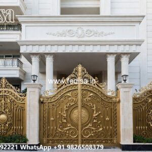 Gate Cover Design, Auto Gate Design 2026 Iron Gate Stock Photos And Images