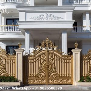 House Entry Gate Design, Maharaja Gate Simple Design Iron Gate Stock Photos And Images
