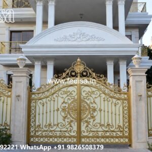 Cnc Main Gate Design, Steel Ka Gate Design Iron Gate Stock Photos And Images