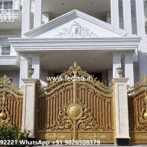 Steel Gate Handle Design, Simple Bamboo Gate Design Iron Gate Stock Photos And Images