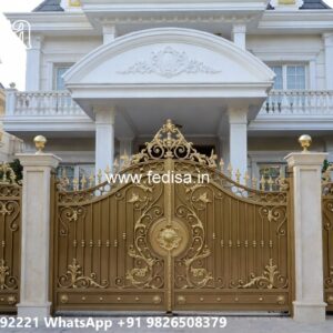 Sliding Gate Lock Design, Balcony Grill Gate Design Iron Gate Stock Photos And Images