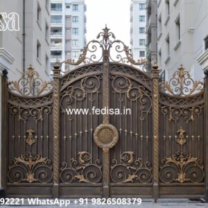 Pipe Design Gate, Latest Sliding Gate Design Iron Gate Stock Photos And Images