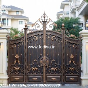 House Entry Gate Design, House Small Gate Design Iron Gate Stock Photos And Images
