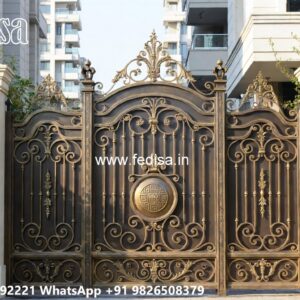 Classic Gate Design, Gate Design Drawing Iron Gate Stock Photos And Images