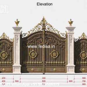 Cnc Main Gate Design, Entrance Grill Gate Design Iron Gate Stock Photos And Images