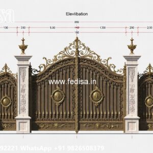 Pipe Design Gate, Front Door Security Gate Designs Iron Gate Stock Photos And Images