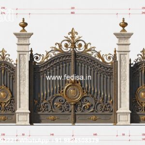 Sliding Gate Design For Small House, Garage Iron Gate Design Iron Gate Stock Photos And Images