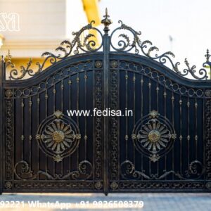 Gate Cover Design, Gi Square Pipe Gate Design Iron Gate Stock Photos And Images