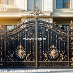 Cnc Main Gate Design, House Gate Design Steel Iron Gate Stock Photos And Images